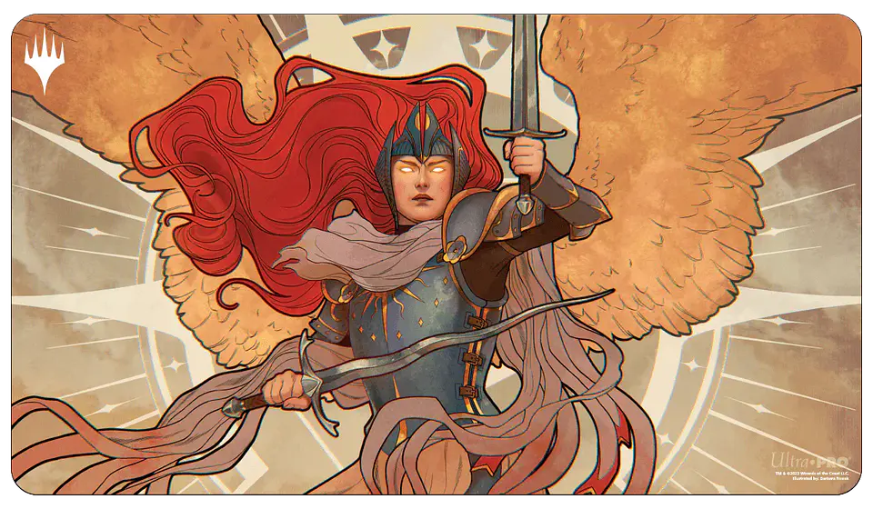 Playmat: MTG - Murders at Karlov Manor - Aurelia, The Law Above  1