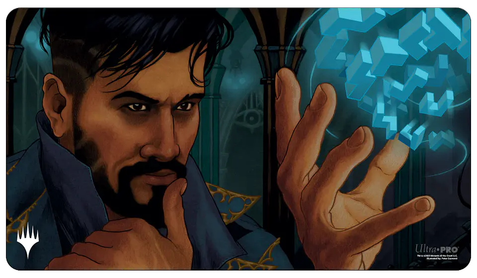 Playmat: MTG - Murders at Karlov Manor - Alquist Proft, Master Sleuth Dossier  1