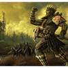 Playmat: MTG - Fallout - Grave Titan / Super Mutant  1