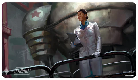 Playmat: MTG - Fallout - Dr. Madison Li 