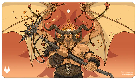 Playmat: MTG - Murders at Karlov Manor - Rakdos, Patron Of Chaos 