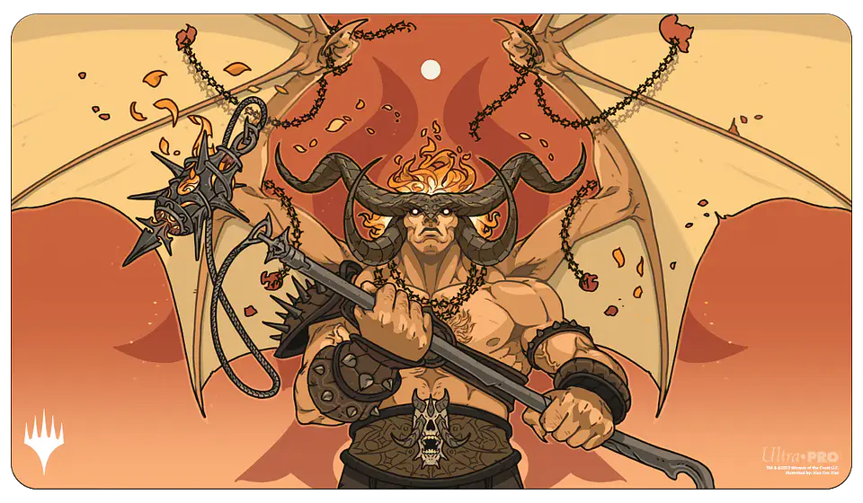 Playmat: MTG - Murders at Karlov Manor - Rakdos, Patron Of Chaos  1