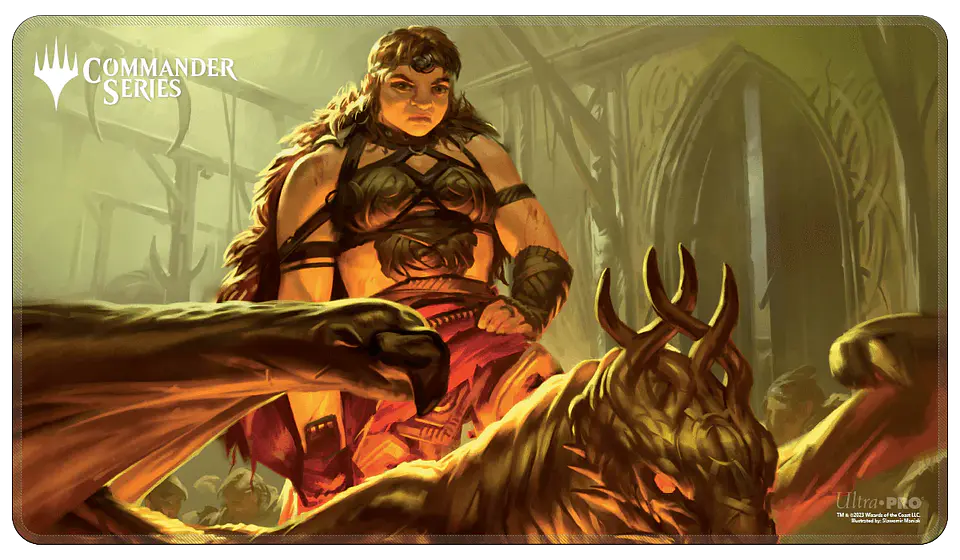 Playmat: MTG Stitched - Commander Series - Magda, Brazen Outlaw  1