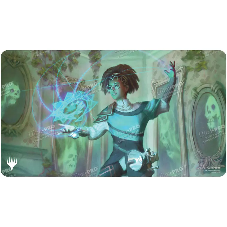 Playmat: MTG - Duskmourn - Zimone, Mystery Unraveler  1