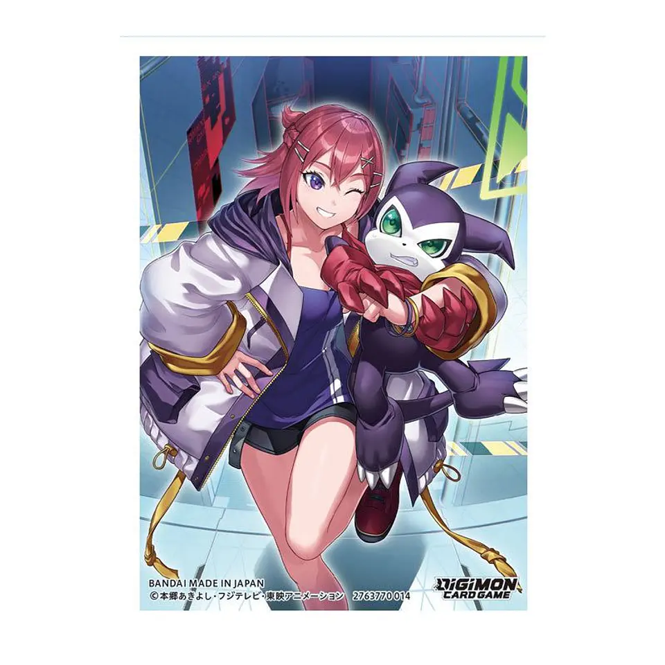 Digimon TCG: 2025 Official Sleeves - Yuuki & Impmon  1