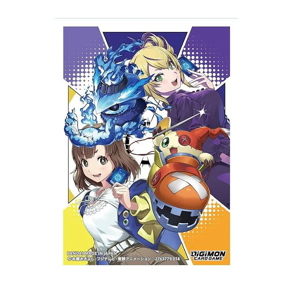 Digimon TCG: 2025 Official Sleeves - Arisa & Violet  1