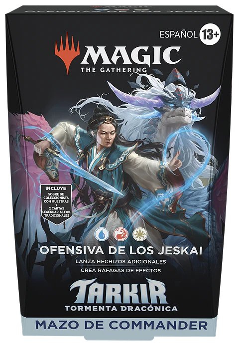 Mazo Commander Tarkir Tormenta Dracónica - Ofensiva de los Jeskai (Inglés) 