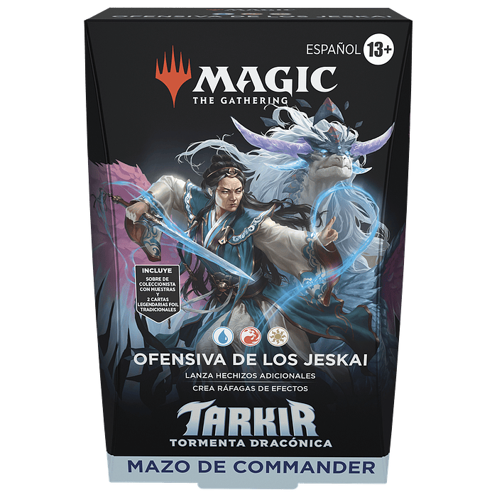 Mazo Commander Tarkir Tormenta Dracónica - Ofensiva de los Jeskai (Inglés) 