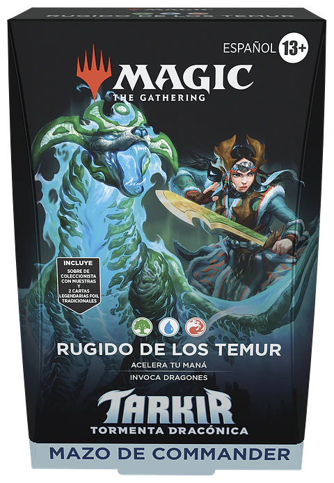 Mazo Commander Tarkir Tormenta Dracónica - Rugido de los Temur (Inglés) 