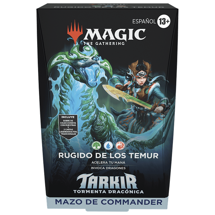 Mazo Commander Tarkir Tormenta Dracónica - Rugido de los Temur (Inglés) 