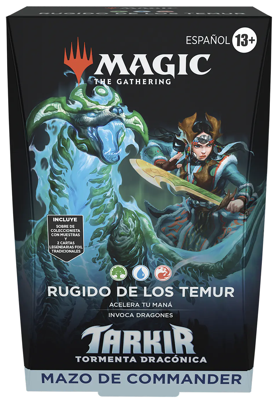 Mazo Commander Tarkir Tormenta Dracónica - Rugido de los Temur (Inglés)  1