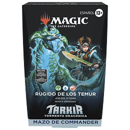 Mazo Commander Tarkir Tormenta Dracónica - Rugido de los Temur (Español) 