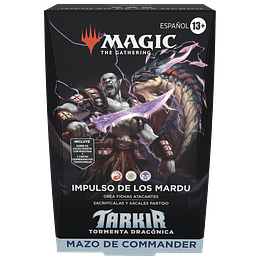 Mazo Commander Tarkir Tormenta Dracónica - Impulso de los Mardu (Español) 