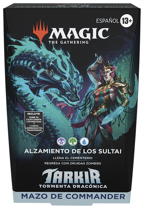 Mazo Commander Tarkir Tormenta Dracónica - Alzamiento de los Sultai (Español) 