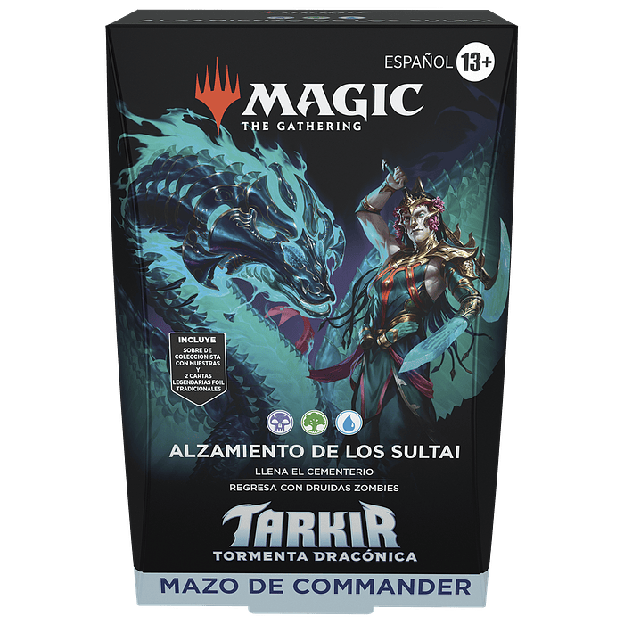 Mazo Commander Tarkir Tormenta Dracónica - Alzamiento de los Sultai (Español) 
