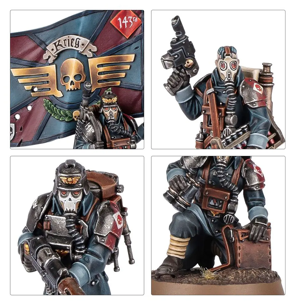 Astra Militarum: Krieg Command Squad  11