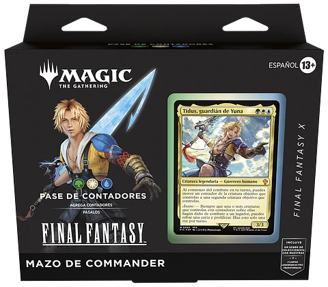 Mazo Commander Final Fantasy - Pase de Contadores (Español) 
