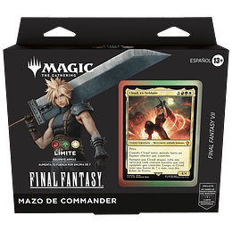 Mazo Commander Final Fantasy - Límite (Español) 