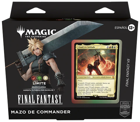Mazo Commander Final Fantasy - Límite (Español) 