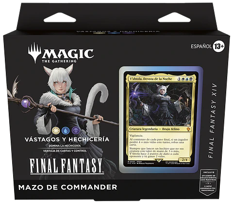 Mazo Commander Final Fantasy - Vástagos y Hechicería (Español) 
