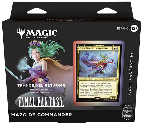 Mazo Commander Final Fantasy - Trance del Resurgir (Español) 