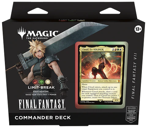 Mazo Commander Final Fantasy - Límite (Inglés) 