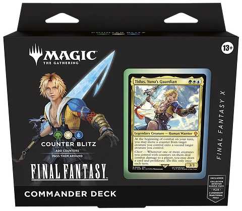Mazo Commander Final Fantasy - Pase de Contadores (Inglés) 