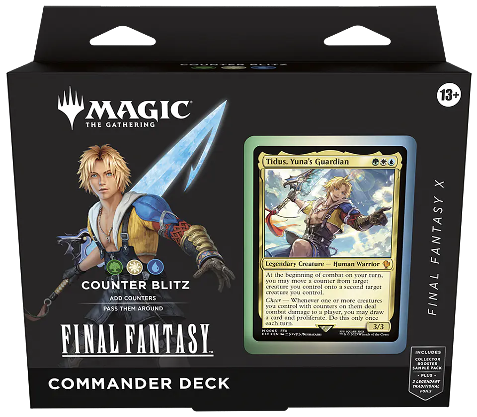 Mazo Commander Final Fantasy - Pase de Contadores (Inglés)  1