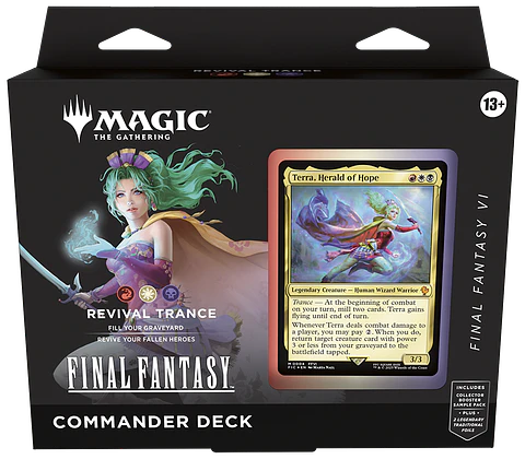 Mazo Commander Final Fantasy - Trance del Resurgir (Inglés) 