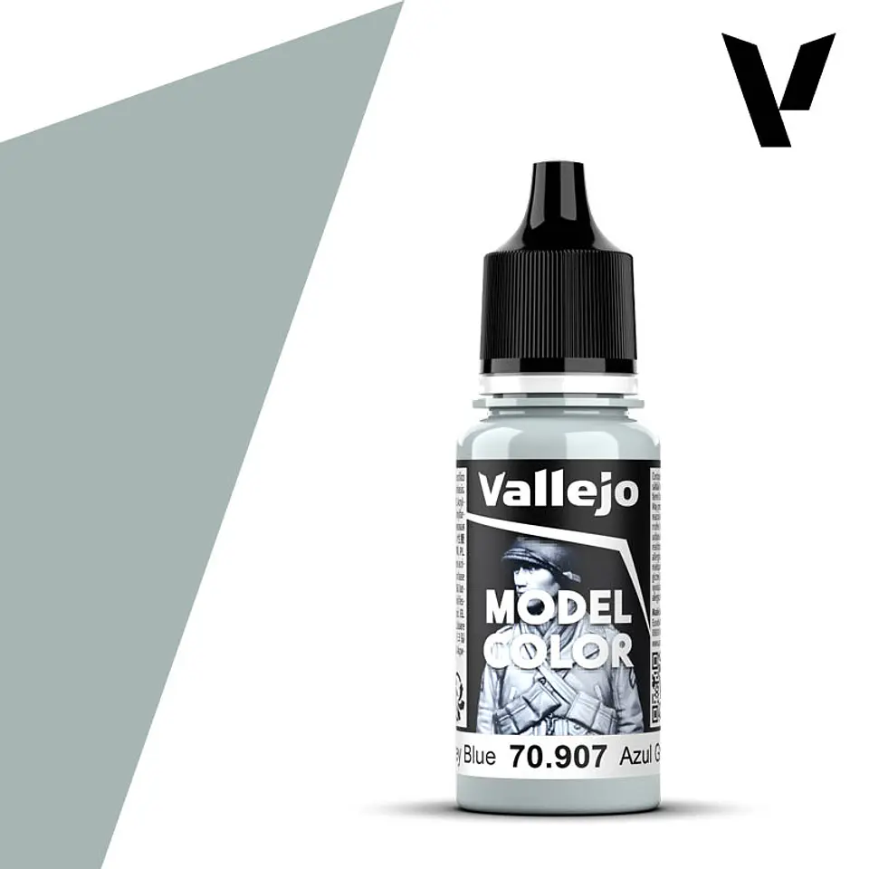 Model Color: Pale Grey Blue - Azul Gris Claro  1