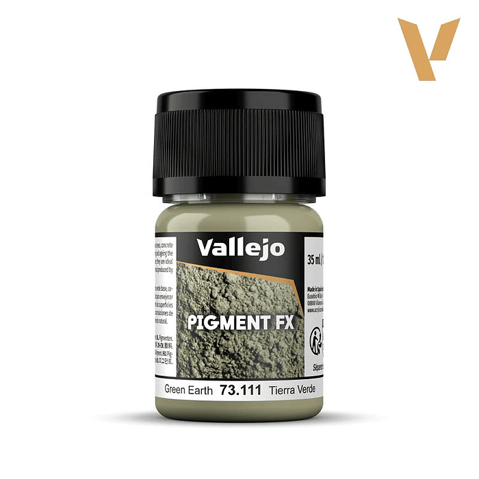 Vallejo Pigments: Green Earth - Tierra Verde  4