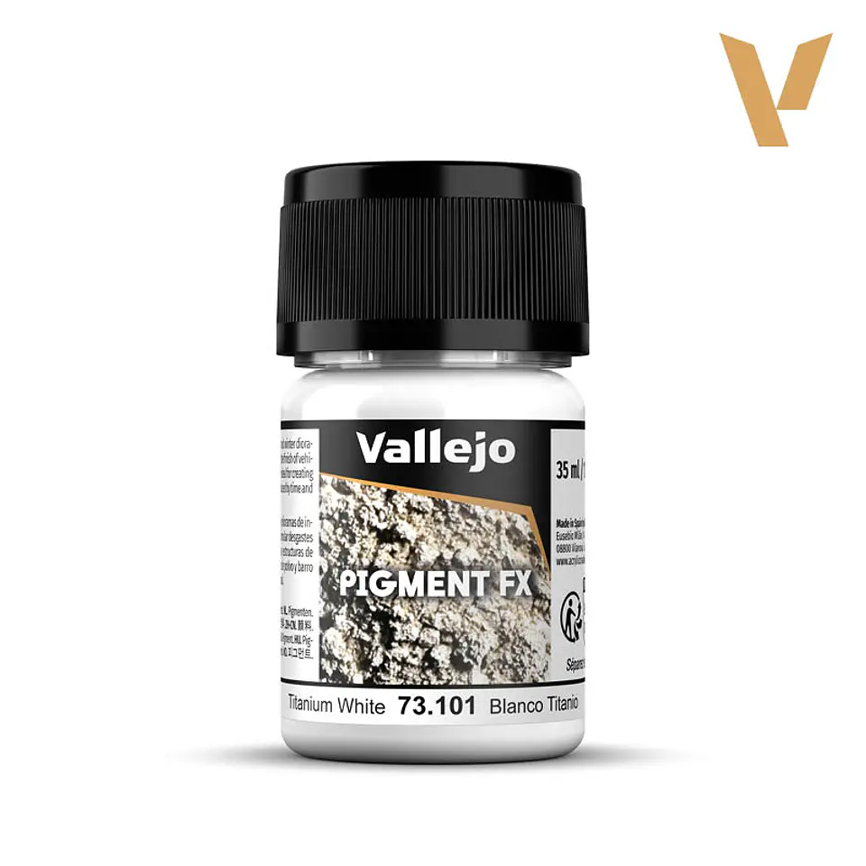 Vallejo Pigments: Titanium White - Blanco Titanio  4