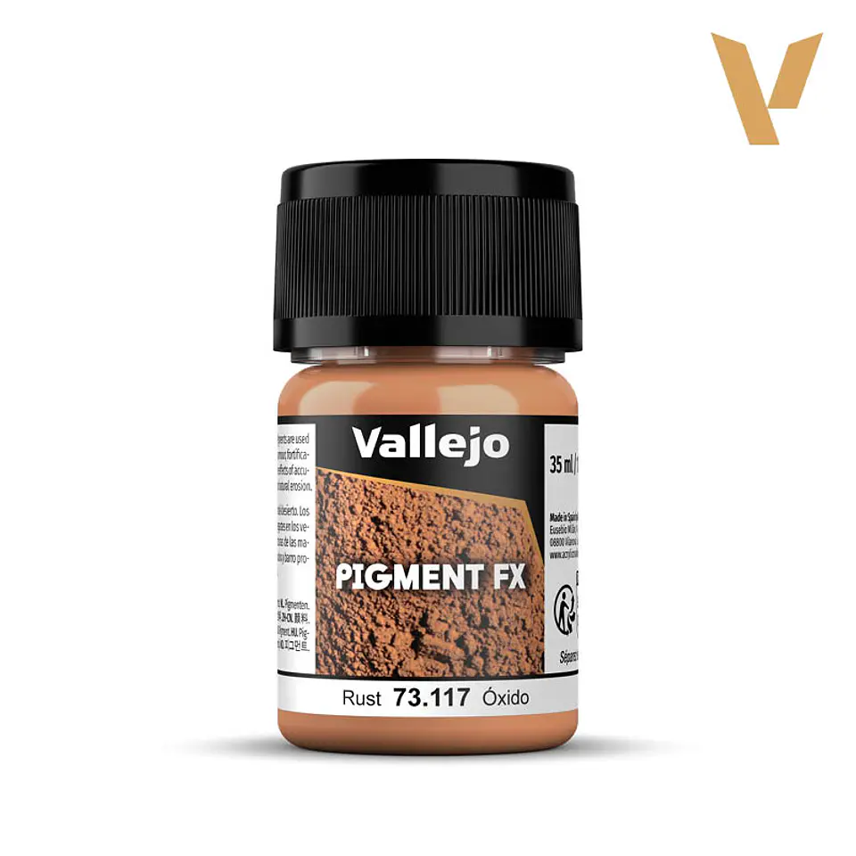 Vallejo Pigments: Rust - Óxido  4