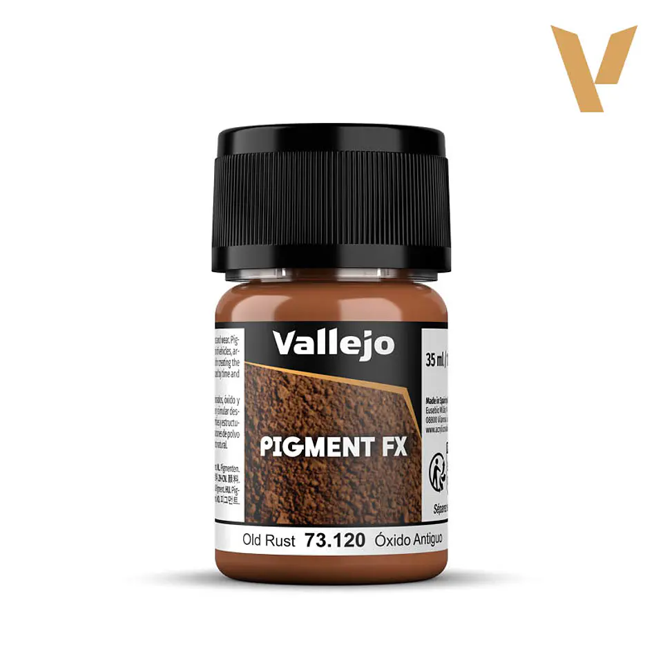 Vallejo Pigments: Old Rust - Óxido Antiguo  4