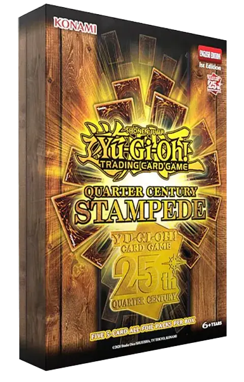 Yu Gi Oh! Quarter Century Stampede Tuck Box (Inglés) 