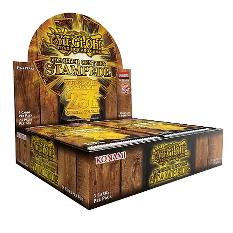 Caja de Sobres Yu Gi Oh!: Quarter Century Stampede (Inglés) 