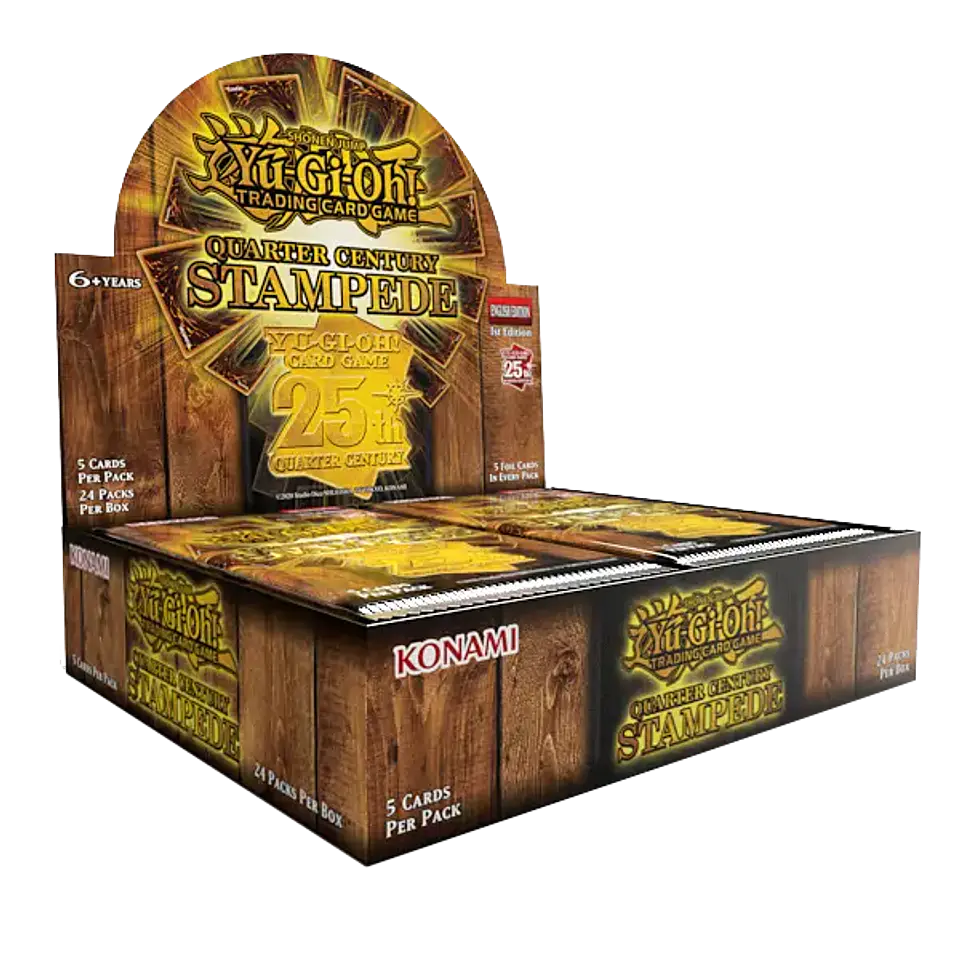 Caja de Sobres Yu Gi Oh!: Estampida Cuarto de Siglo (Español)  1