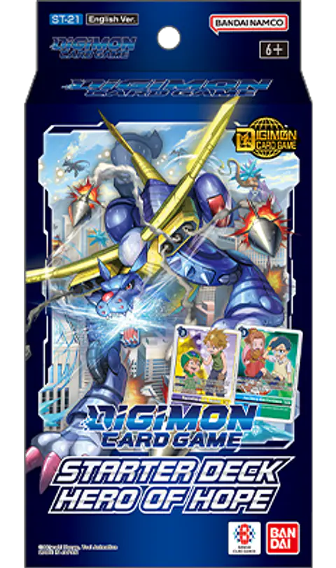 Mazo Digimon CCG: Starter Deck Hero of Hopre (ST-21) 
