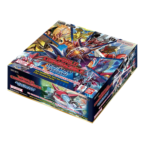 Caja de sobres Digimon TCG: World Convergence (BT-21) 