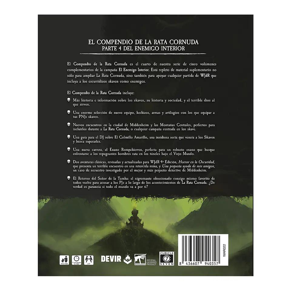 Warhammer Fantasy: Compendio de la Rata Cornuda  3