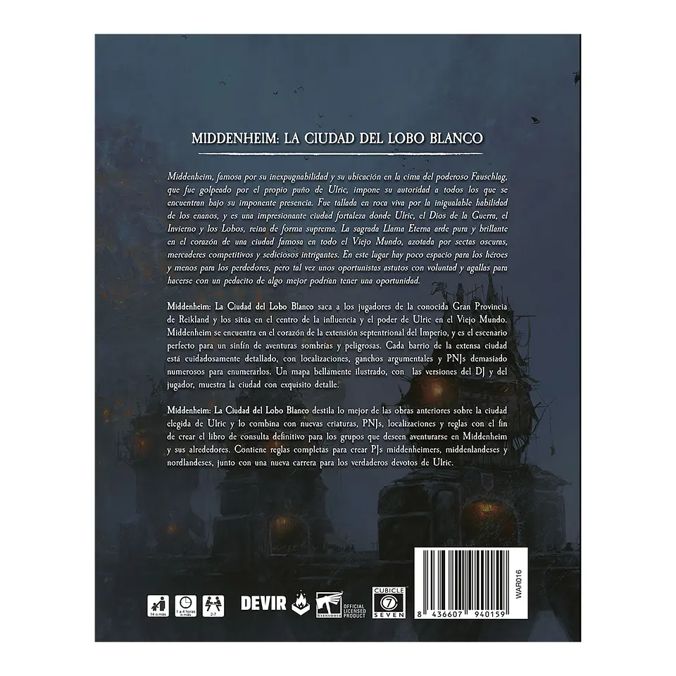 Warhammer Fantasy: Middenheim La Ciudad del Lobo Blanco  4