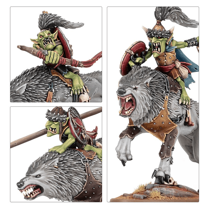 Gloomspite Gitz: Snarlboss and Wolfgit Retinue  3