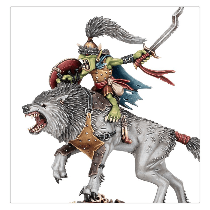 Gloomspite Gitz: Snarlboss and Wolfgit Retinue  4