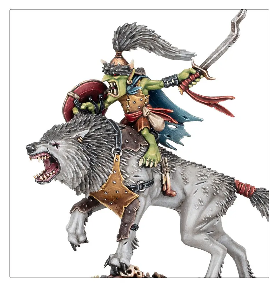 Gloomspite Gitz: Snarlboss and Wolfgit Retinue  4