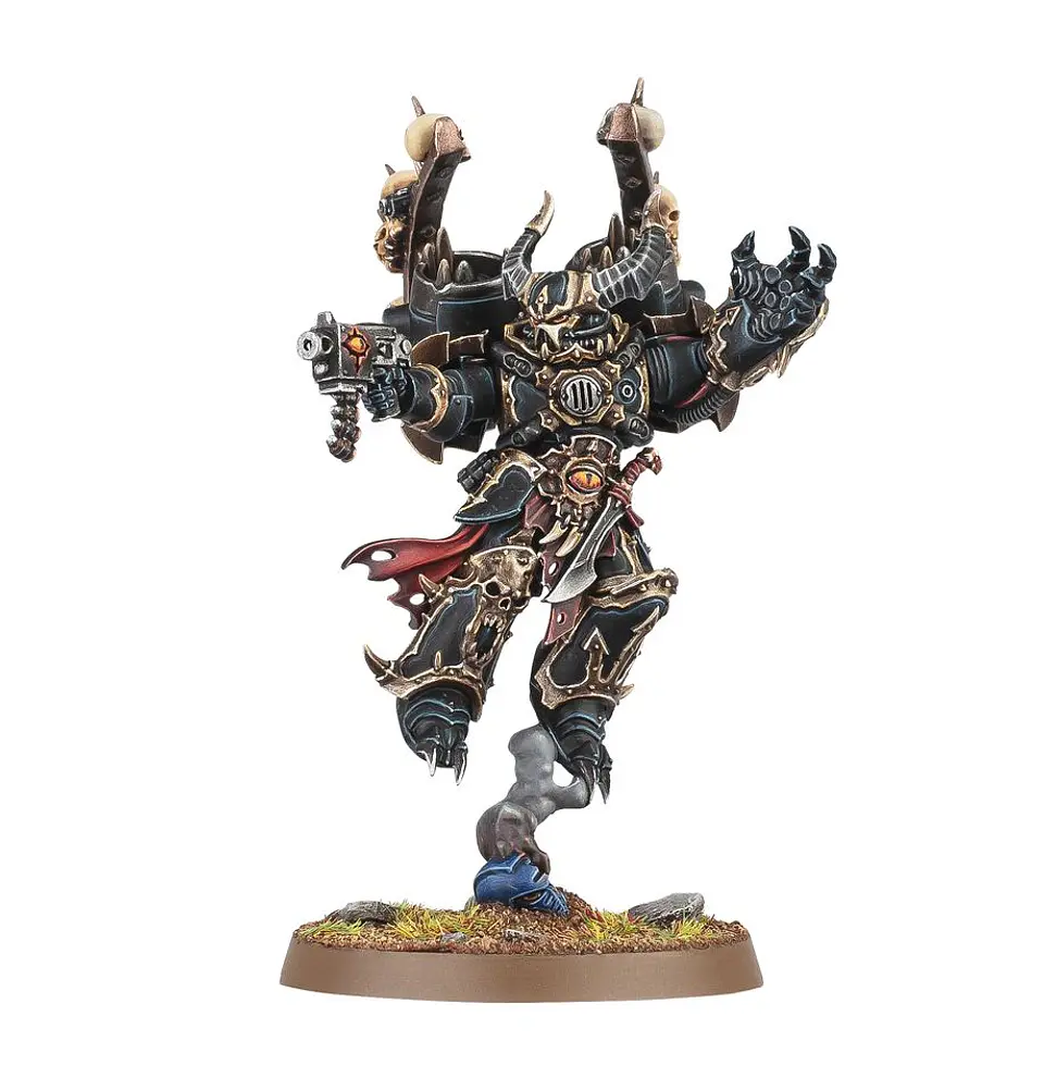 Chaos Space Marines: Chaos Lord with Jump Pack  3