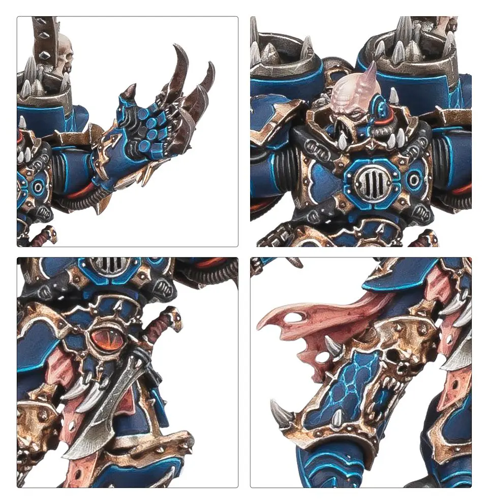 Chaos Space Marines: Chaos Lord with Jump Pack  5