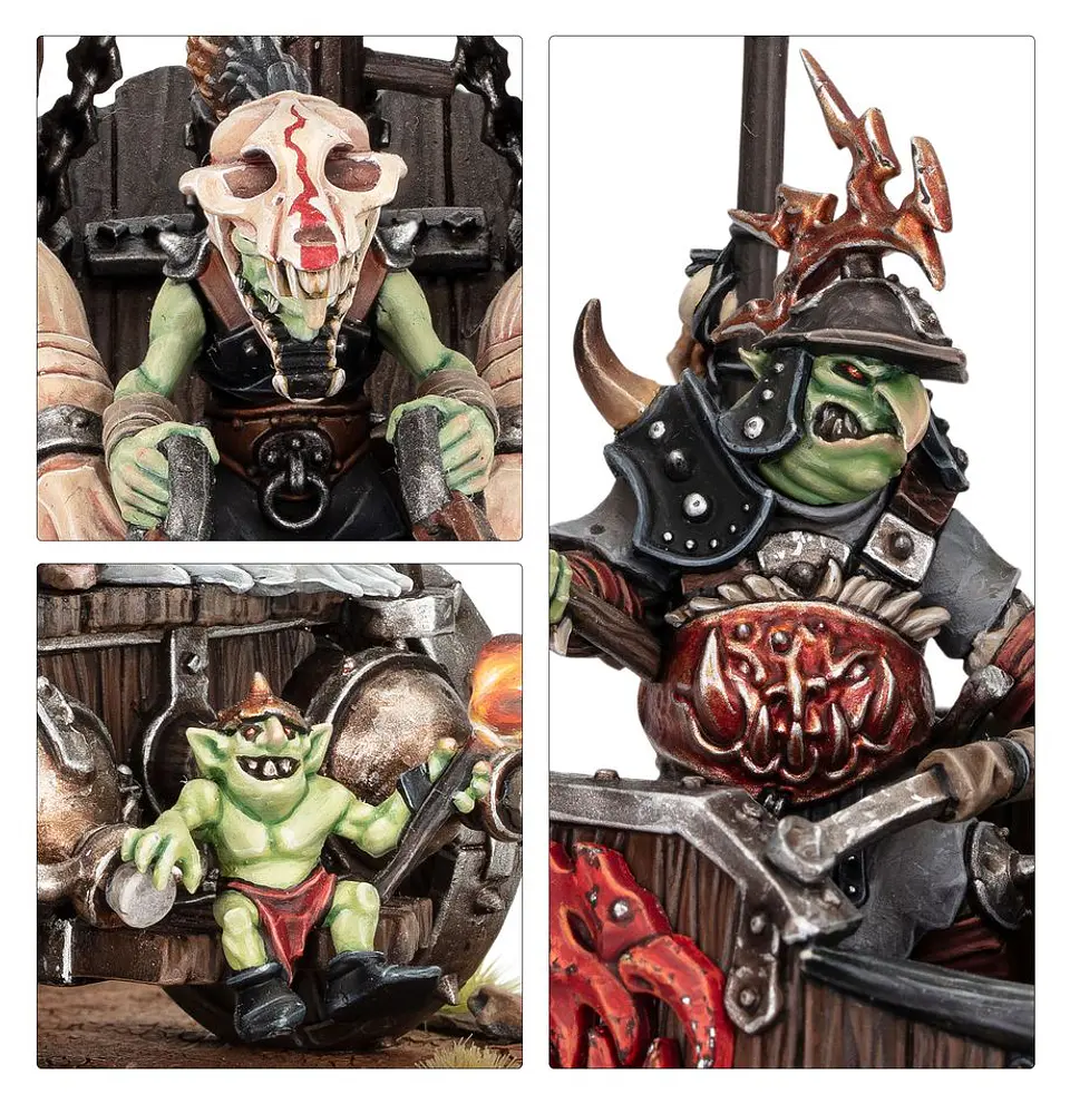 Gloomspite Gitz: Snarlboss on War-Wheela  4