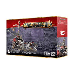 Gloomspite Gitz: Snarlboss on War-Wheela 
