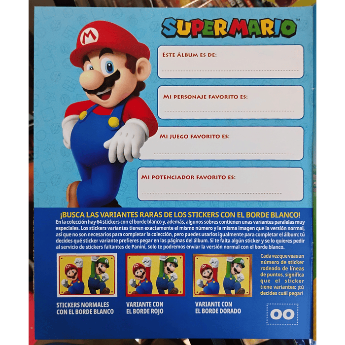 Álbum Super Mario  4