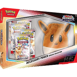 Pokemon Scarlet & Violet: Prismatic Evolutions - Accessory Pouch (Español) 